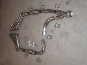 GMC Sierra Performance Exhaust - Stainless Works - Long Tube Headers - `99-`02